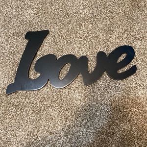 🎨 Wooden Love Sign 🎨